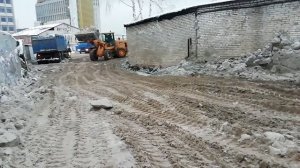 Работа.Фронтальный погрузчик. Хендай SL735. HSD