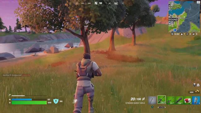 Fortnite 1st Victory royal gameplay - CLUTCH FINISH!! смотреть онлайн