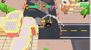 Игра Дорожный Мастер. Продолжаю стройку