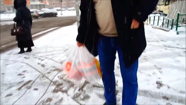 67 - Снегопад... Прогулка и покупки... куда же без них... смотреть онлайн