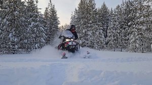 renger 59 в метровом снегу.