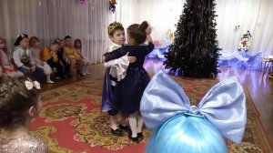 Вальс Золушки и принца, утренник, детский сад