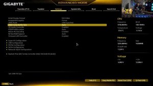How to adjust VRAM Gigabyte b550 BIOS Ryzen 4650g