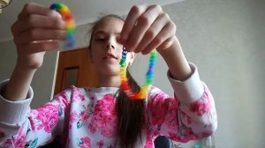 Рыбья чешуя браслет из резинок