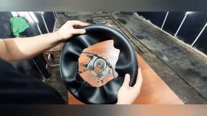 Перетяжка руля/ Как перетянуть руль на Hyundai Sonata EF ??