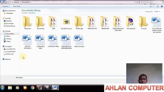 KUPAS TUNTAS MENU FILE MICROSOFT WORD 2010 MUDAH DAN LENGKAP смотреть онлайн