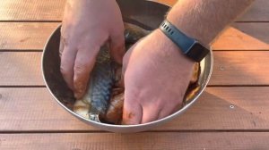 ШАШЛЫК из РЫБЫ. Рыба СКУМБРИЯ на Мангале.?