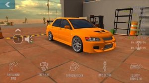 ДРИФТ НАСТРОЙКА на LANCER EVOLUTION VIII в CAR PARKING