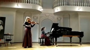 Тартини, Соната соль- минор " Покинутая Дидона" исп. Поподько Мария 8 кл, Моврадин