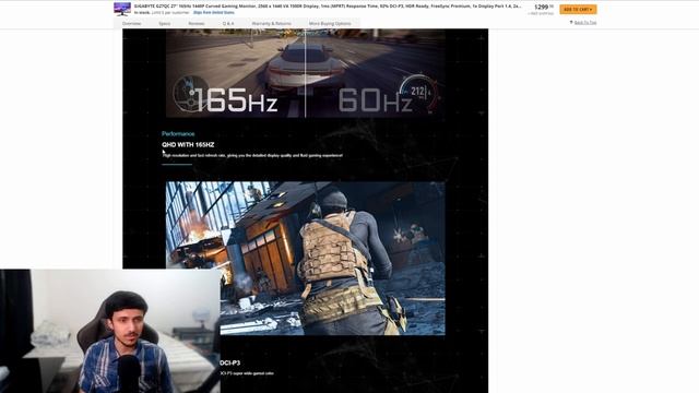 NEW GIGABYTE MONITOR! THE $299 AFFORDABLE BEAST! смотреть онлайн