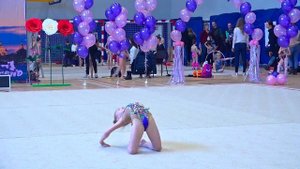 Соревнования по художественной гимнастике Елизавета Никанорова б/п