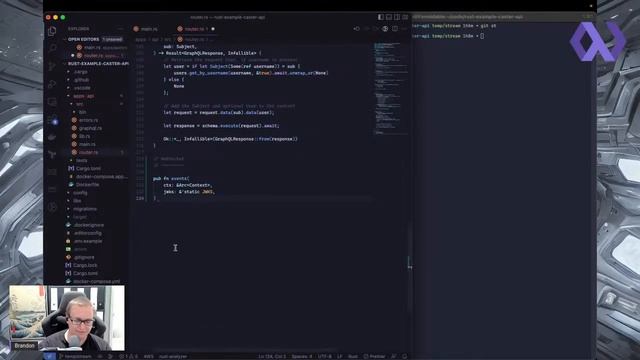 Live Coding: Example GraphQL API | Rust, Tokio, async-graphql
