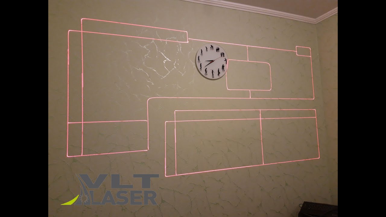 VLT - разметка лазером, оборудование лазерной разметки,  разметочное оборудование, проекция чертежей