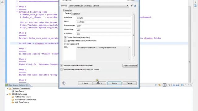 Step by Step How to install Derby Plugin in Eclipse смотреть онлайн