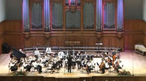 Симфонический оркестр школы им. С. Прокофьева. Дирижер - Я. Беляков