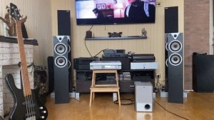 Ресивер JVC RX-E112R + Сабвуфер JVC SP-PW100 + Vector HX300