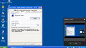 how to change screen resolution on netbook to open Cyberlink Power Director.wmv