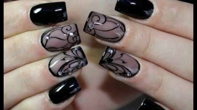 черный шеллак фото черный гель-лак идеальные блики смотреть онлайн