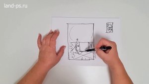 Ландшафтные почеркушки. Дом не главный?