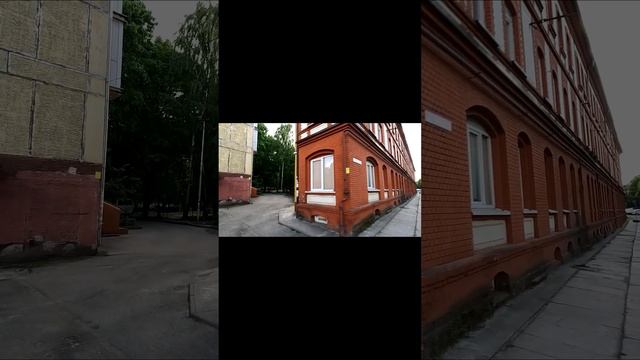 Старинный узкий дом в Калининграде на исторической улице Гросс Занд-штрассе #shorts