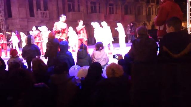 Батуми. Открытие ёлки. 2015 смотреть онлайн