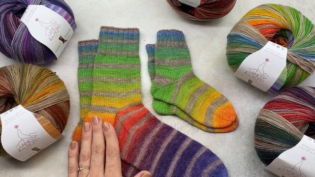 Paint sock НОВИНКА носочной пряжи от Laines du Nord