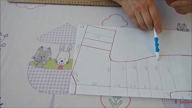 Выкройка слитник комбинезон с капюшоном для Беби Бон. Pattern romper with a hood for Baby Bon.