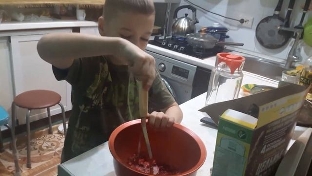 Морс брусничный