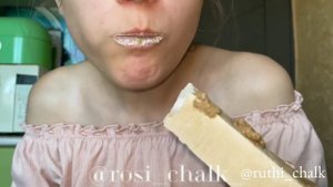 EDIT | WET SAWN WITH PASTE | МОКРЫЙ ПИЛЕНЫЙ С ПАСТОЙ | МОКРЫЙ ХРУСТ | ASMR | @rosichalk4565