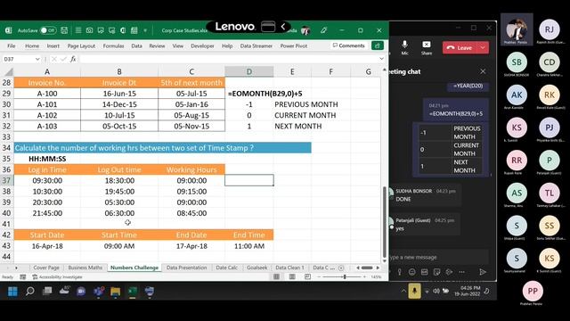 Excel4all Advanced Excel Training Day 1-19JUNE2022 смотреть онлайн