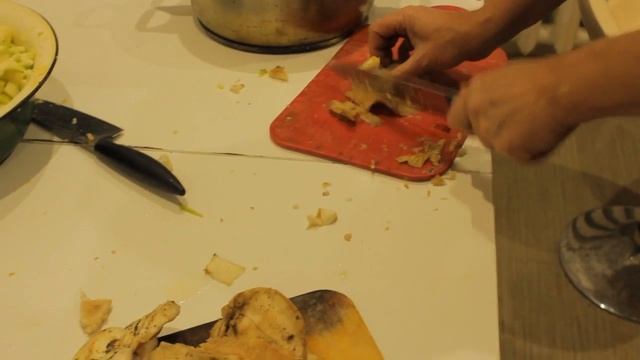 Кабачки с грибами. Жесть.