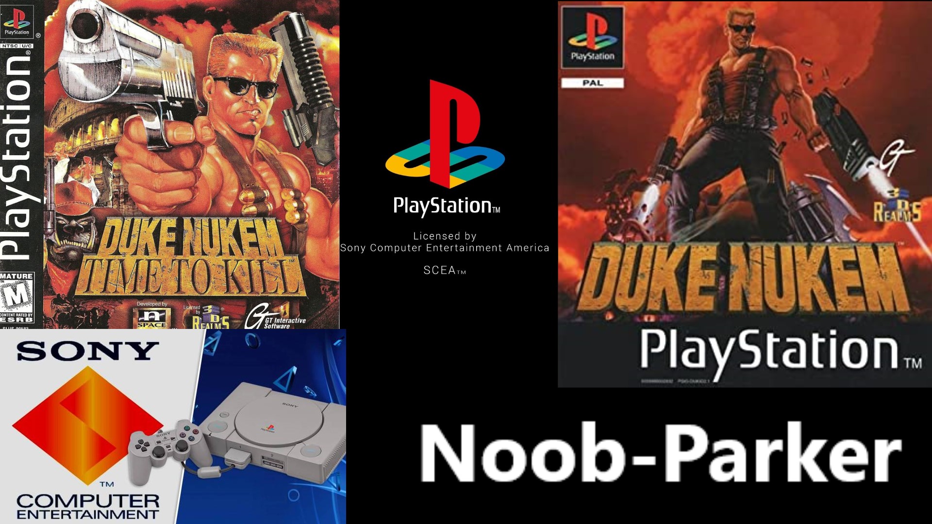 Duke Nukem Time to Kill PS1 полное прохождение.