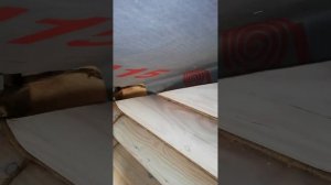 Правильный/качественный монтаж пароизоляции к рубленным фронтонам.