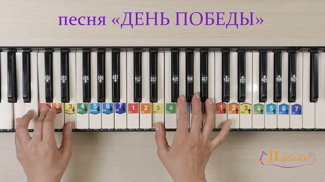 День победы на пианино с аккордами. Как играть