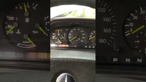 Mersedes-Bens w124 с двигателем Toyota 1 JZ VV-l swap