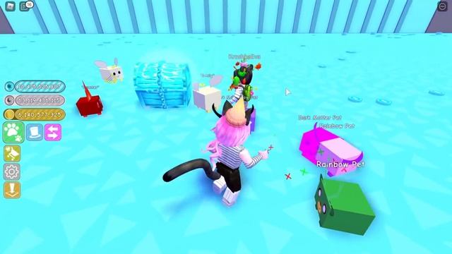 ЕВА ПРОШЛА СИМУЛЯТОР ПИТОМЦЕВ! Roblox Pet Simulator смотреть онлайн