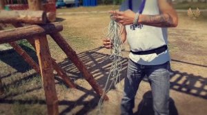 ПАУТИНА - этап верёвочного курса