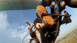 Полет на мотопараплане