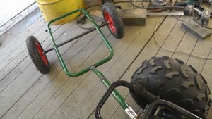 Прицеп для детского квадрика.