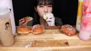 크림 맛집 디저트39에서 만난 인생도넛✨삼구도넛 먹방🍩DESSERT CREAMY DONUT MUKBANG ASMR | EATING SHOW