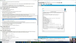 9.3.3 Packet Tracer - HSRP Configuration Guide