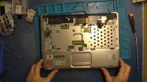 Разборка ноутбука HP Compaq Presario CQ50-100ER