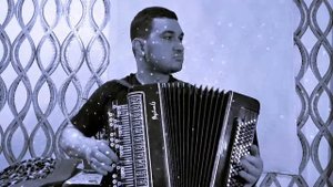 Синий, синий, иней / One way ticket (кавер на баяне)