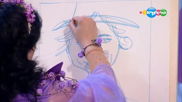 Давайте рисовать! С Пушкинским Музеем Выпуск 11 — Портрет в старинной раме Карусель смотреть онлайн