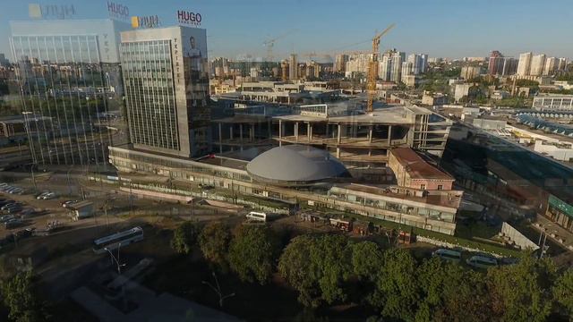 "Летающая Тарелка" - купол крыши отремонтирован смотреть онлайн