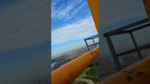 Неисправный трос на башенном кране