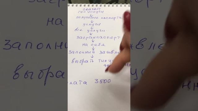 Как оформить загранпаспорт через портал Госуслуги!