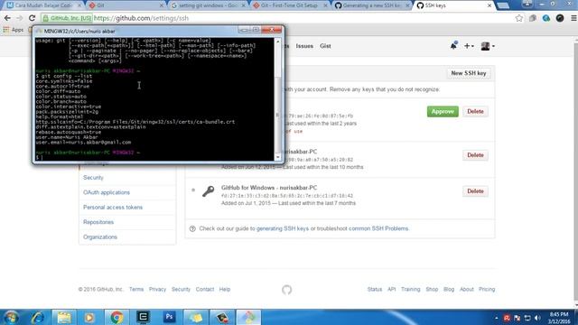 Tutorial GIT - Cara Setup GIT Pada OS Windows смотреть онлайн