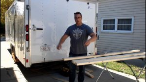 Car Hauler Workshop, camper and project car storage conversion