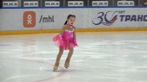Фигурное катание ,новичок,Есения Качан 5 лет 1 место